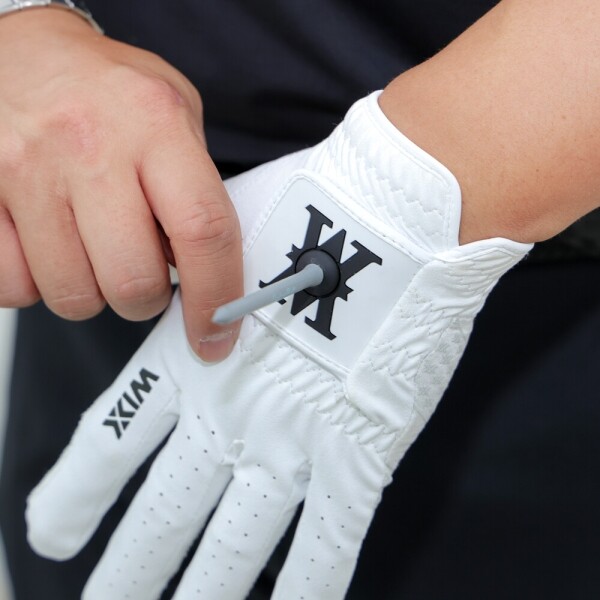 투딘골프,[윅스] 논슬립 실리콘 에이밍 골프 장갑 (그립가이드, 에이밍기능) 왼손,오른손