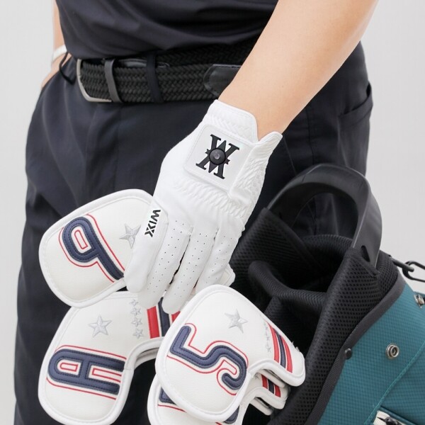 투딘골프,[윅스] 논슬립 실리콘 에이밍 골프 장갑 (그립가이드, 에이밍기능) 왼손,오른손