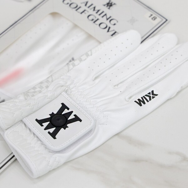 투딘골프,[윅스] 논슬립 실리콘 에이밍 골프 장갑 10+2 구성 / (그립가이드, 에이밍기능) 왼손,오른손